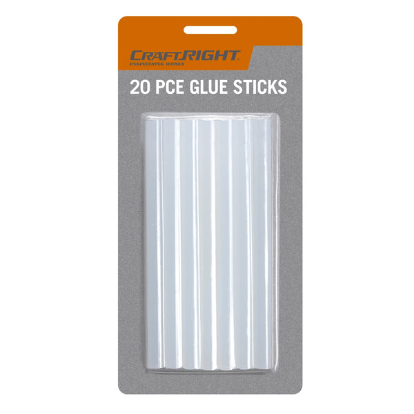 Craftright 7.2 x 100mm Glue Stick - 20 Pack