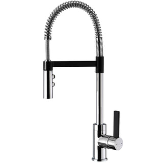 Methven    Chrome Black Lead Free Pull Down Culinary Gaston Sink Mixer