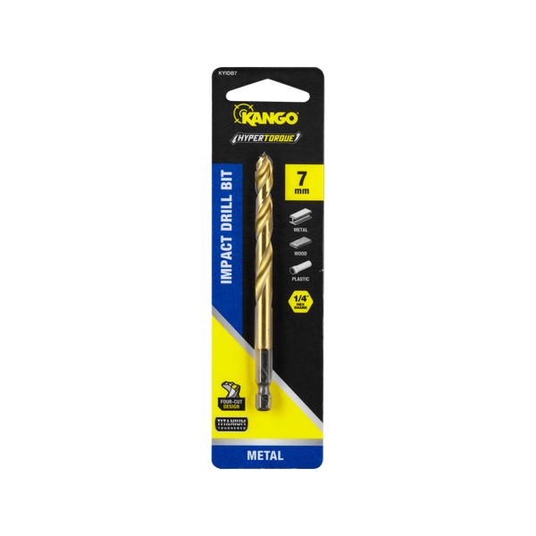 Kango 7mm Hypertorque Impact HSS Drill Bit