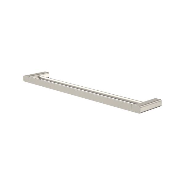 Caroma Luna Double Towel Rail 630mm Black - Black 630mm