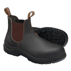 Blundstone Unisex Brown #7508 DuraFit Elastic-Side Safety - UK Size 7 - Image 1 of 11