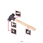 Trojan 4lb 1.8kg Timber Sledge Hammer - Image 5 of 5