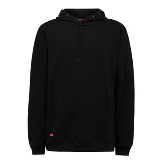 Hard Yakka Black Brushed Fleece Hoodie - Size L