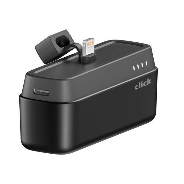 Click Power Bank Lightning With Phone Holder