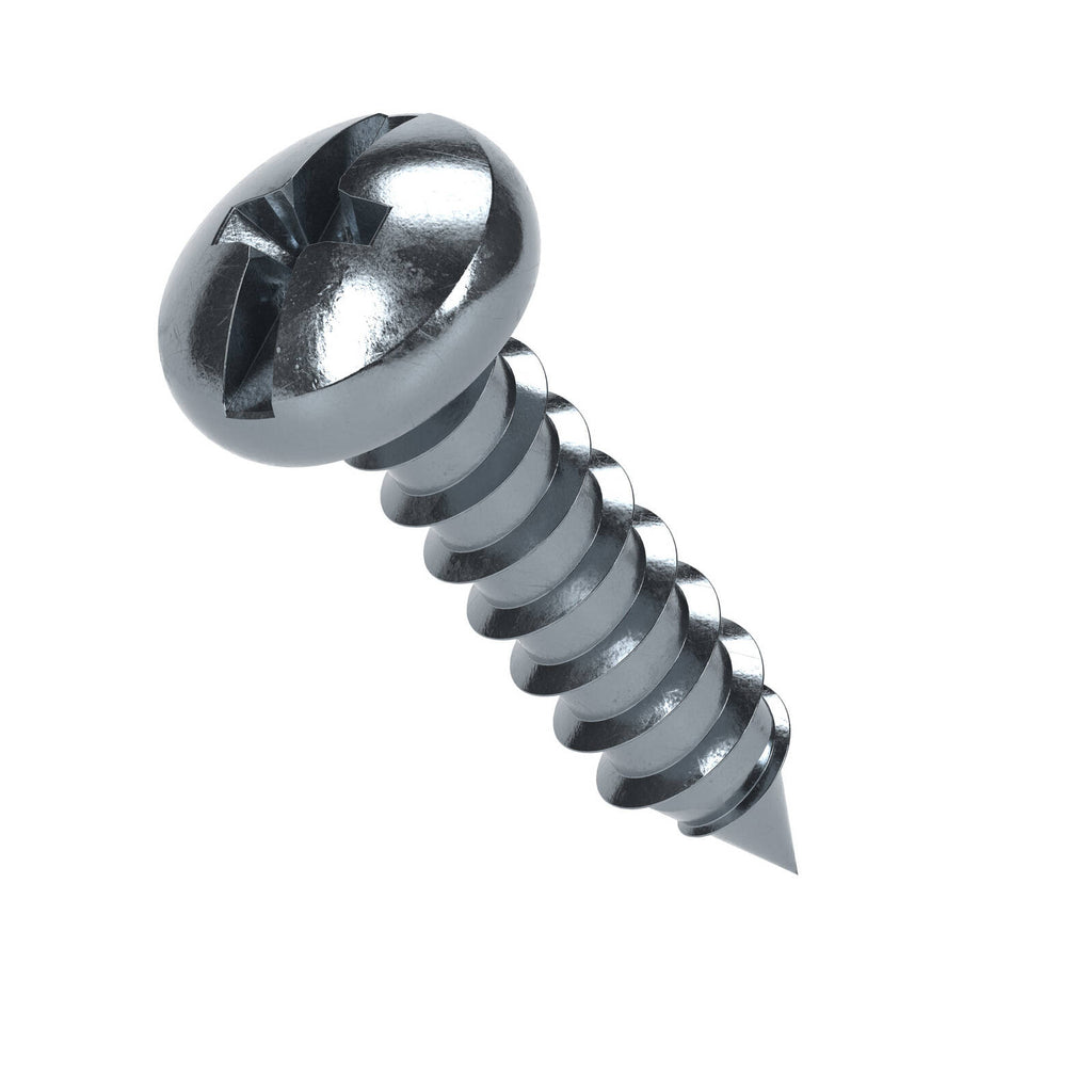 Buildex 14G x 25mm Zinc Plated Self Tapping Sheet Metal Screws - 12 Pack - Image 4 of 9
