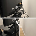D-Line 1.1m Ø132mm White Cable Tidy Split Tube Cable Organiser - Image 5 of 6