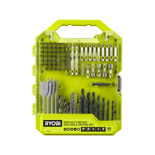 Ryobi 95 Piece Specialty Metric Drill And Drive Set