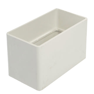 Icon Plastics PVC Square Socket Coupling D/End Downpipe