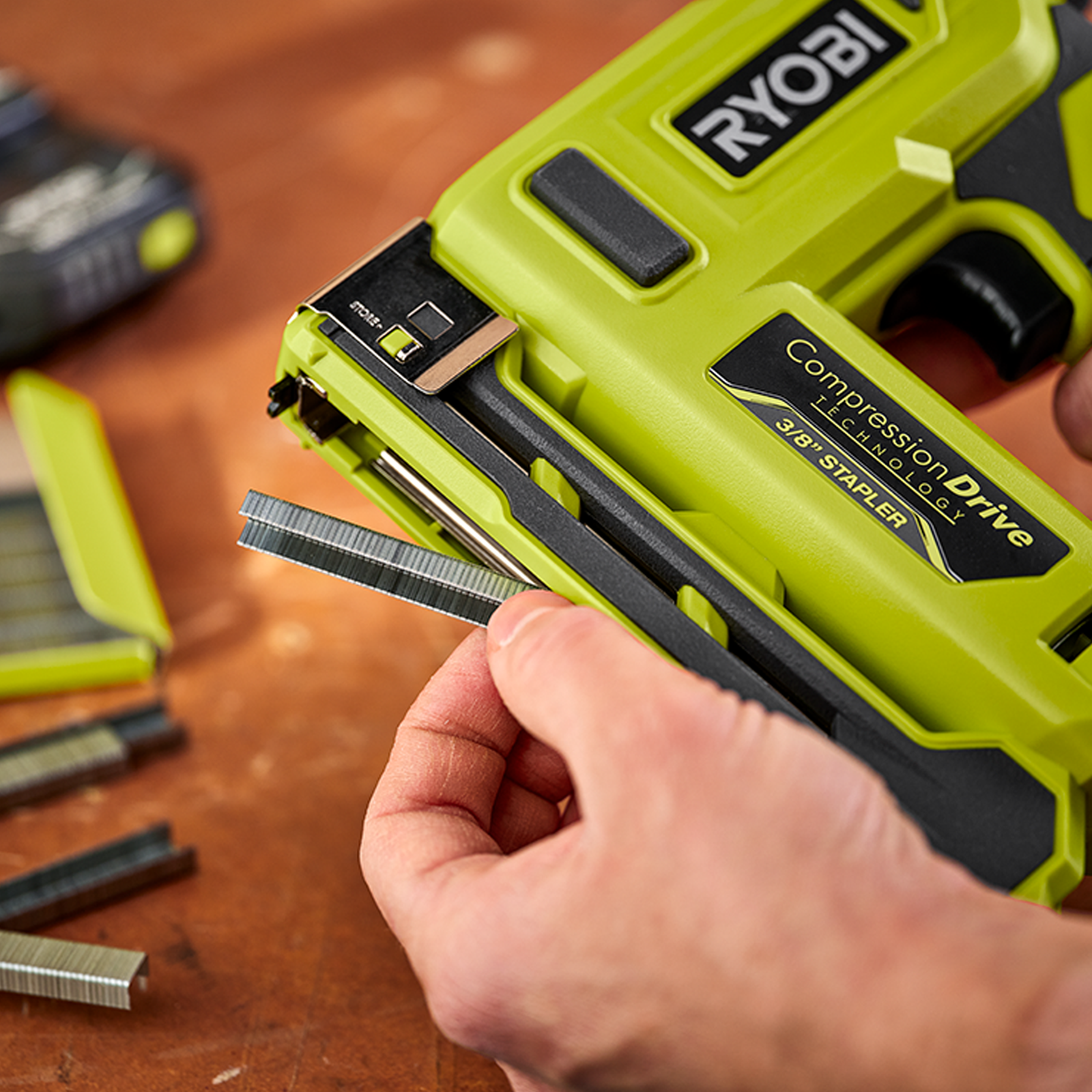 Ryobi 18V ONE+ 10mm Crown Stapler - Tool Only - Image 7 of 8