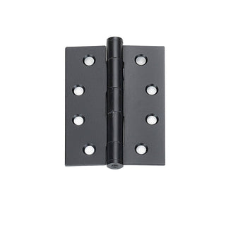 Delf 100mm Black Fixed Pin Butt Hinge - 12 Pack