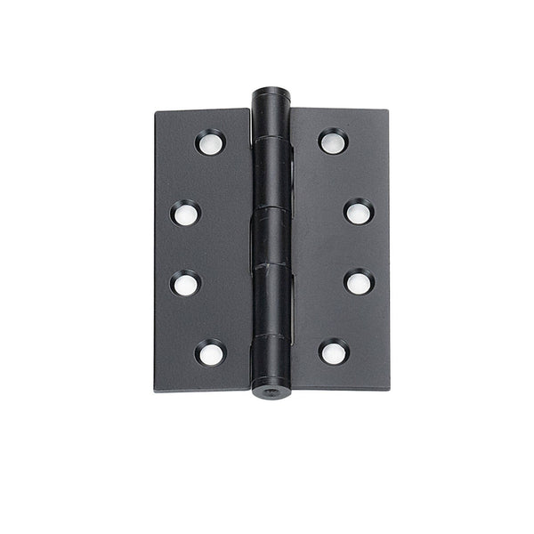 Delf 100mm Black Fixed Pin Butt Hinge - 12 Pack