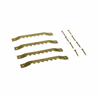 Everhang Brass Plated Picture Hanging Frame Claw - 4 Pack