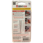 Screw-it-again Screw Hole Repair Snap Off Repair Wood Anchor - 4 Pack - Image 3 of 3