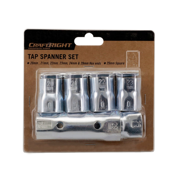 Craftright 6 Piece Tap Spanner Set