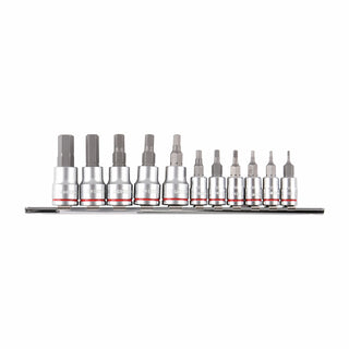 Kincrome 11 Piece 1/4" & 3/8" Drive Imperial Hex Socket Set