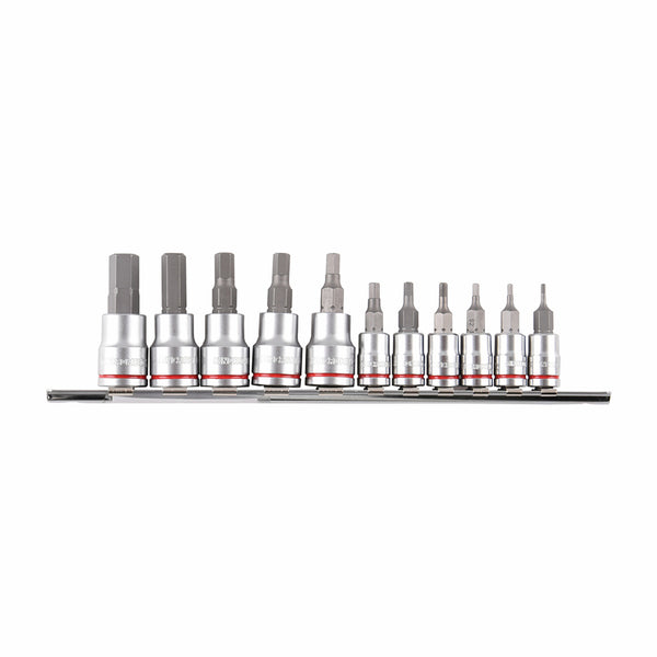 Kincrome 11 Piece 1/4" & 3/8" Drive Imperial Hex Socket Set