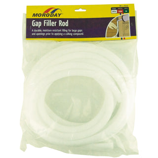 Moroday 15mm x 5m White Gap Filler Rod