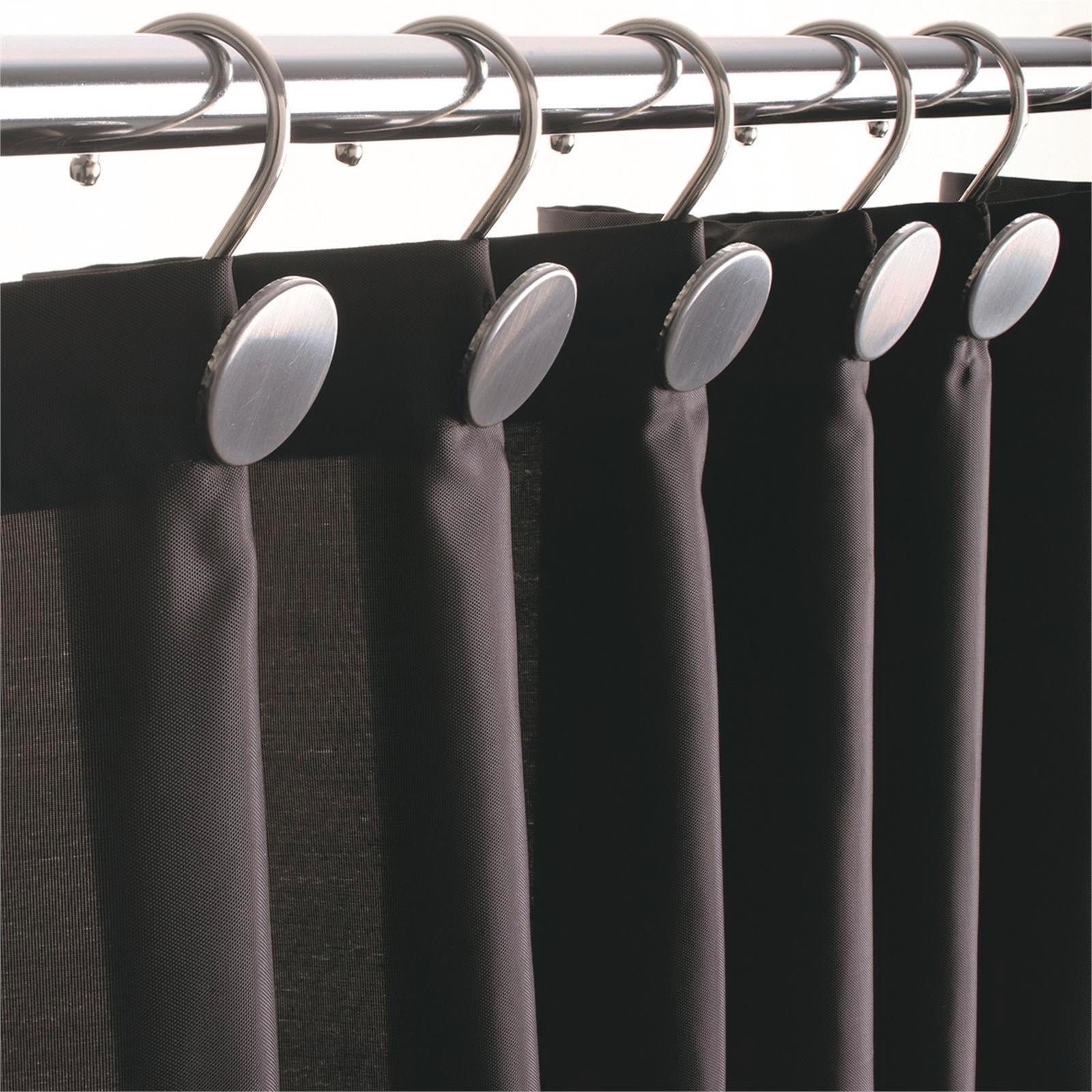 Barelli Stirling Disc Shower Curtain Hook - 12 pack - Image 2 of 2