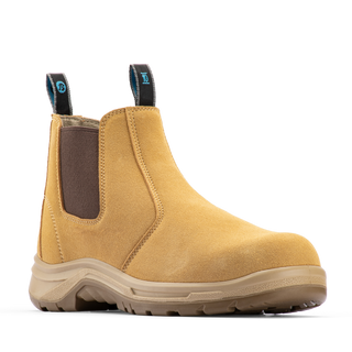 Bata Industrials Men's Wheat Meteor Pull On Safety Boot UK Size 7