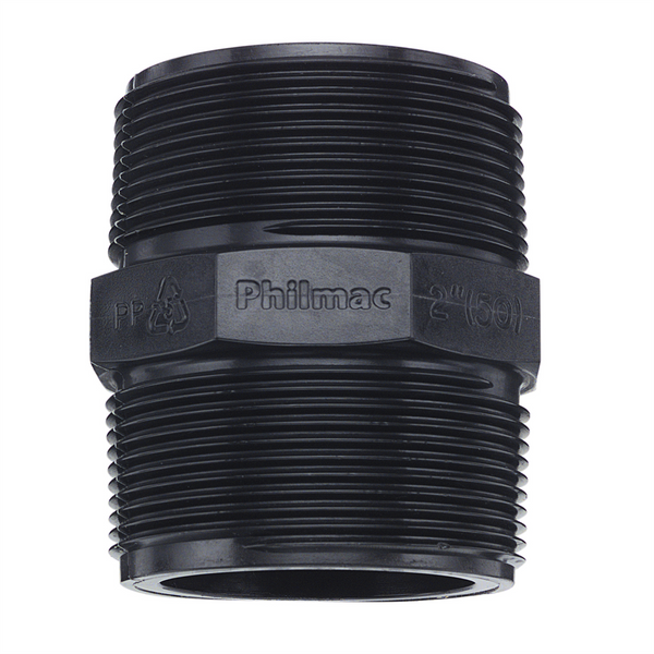 Philmac 2" BSP Thread Pipe Nipple