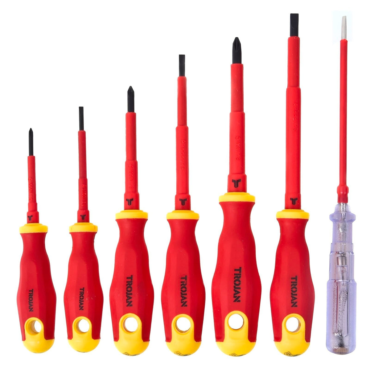 Trojan 7 Piece VDE Screwdriver Set - Image 1 of 5