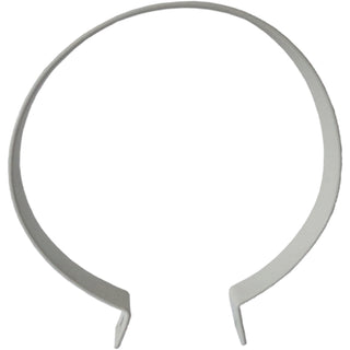Kinetic 150mm Head Pipe Saddle Clips - 2 Pack