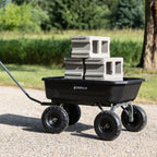 Gorilla Carts 115L Poly Dump Cart - Image 4 of 9