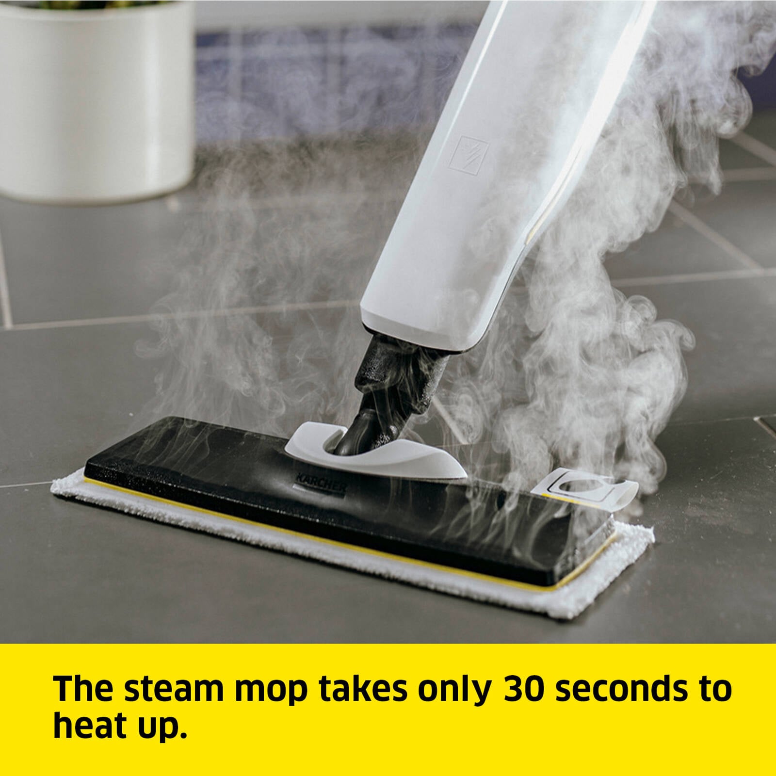 Karcher SC2 White Upright Steam Cleaner - Image 4 of 7
