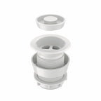 Caroma 40mm White Plug and Waste with Spacer - Image 1 of 2