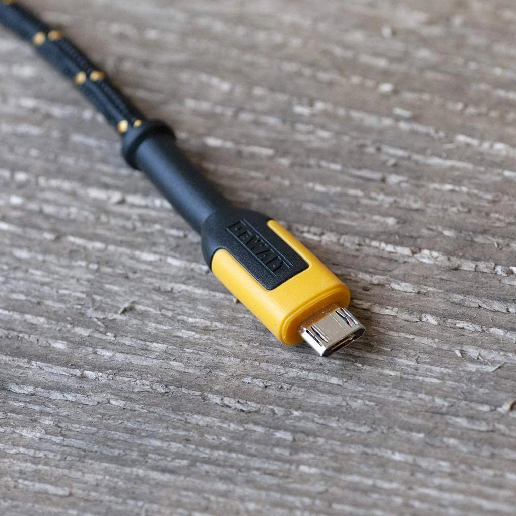 DeWALT 1.8m Micro-USB to USB Charging Cable Reinforced with Kevlar - Image 5 of 5