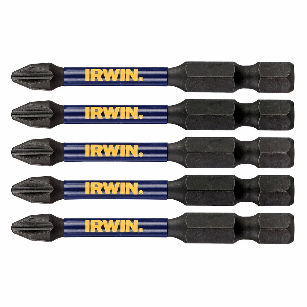 IRWIN Impact Pro Performance 57mm PH2 - 5 Pack - Image 2 of 2