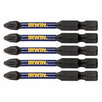 IRWIN Impact Pro Performance 57mm PH2 - 5 Pack - Image 2 of 2