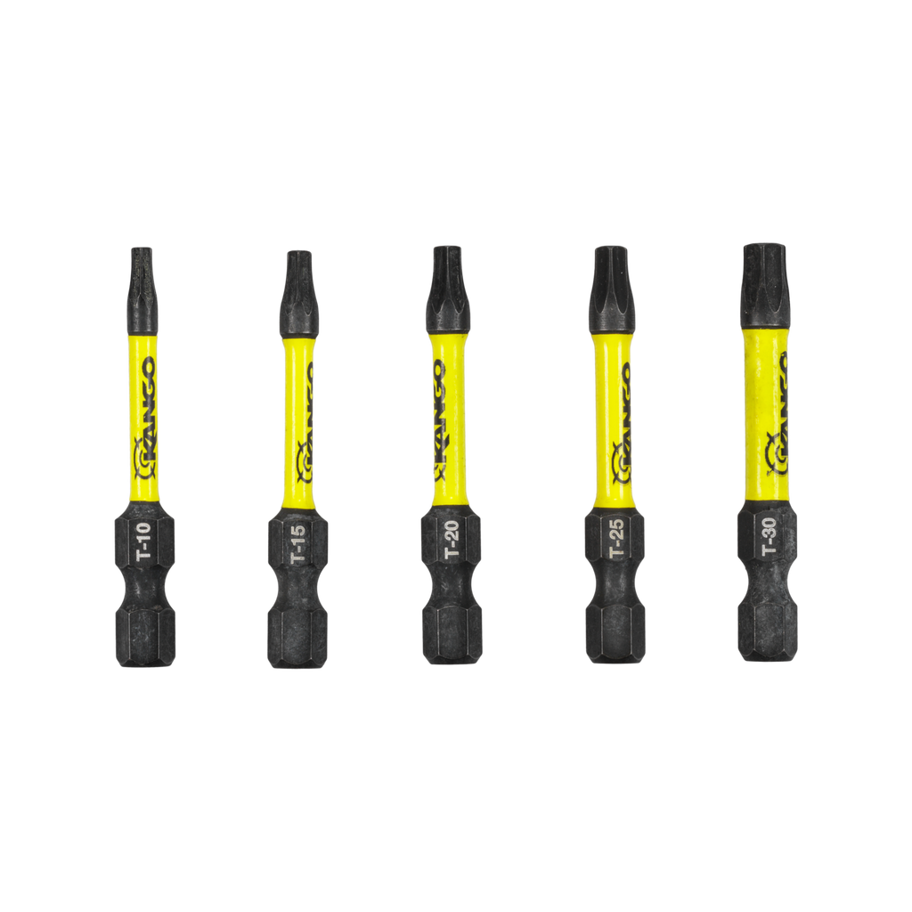 HYPERTORQUE™ Torx Mixed 50mm Impact Driver Bit 5 Pack