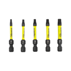 HYPERTORQUE™ Torx Mixed 50mm Impact Driver Bit 5 Pack
