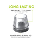 CB9152 Clear-Sleeve-Felt_Detail