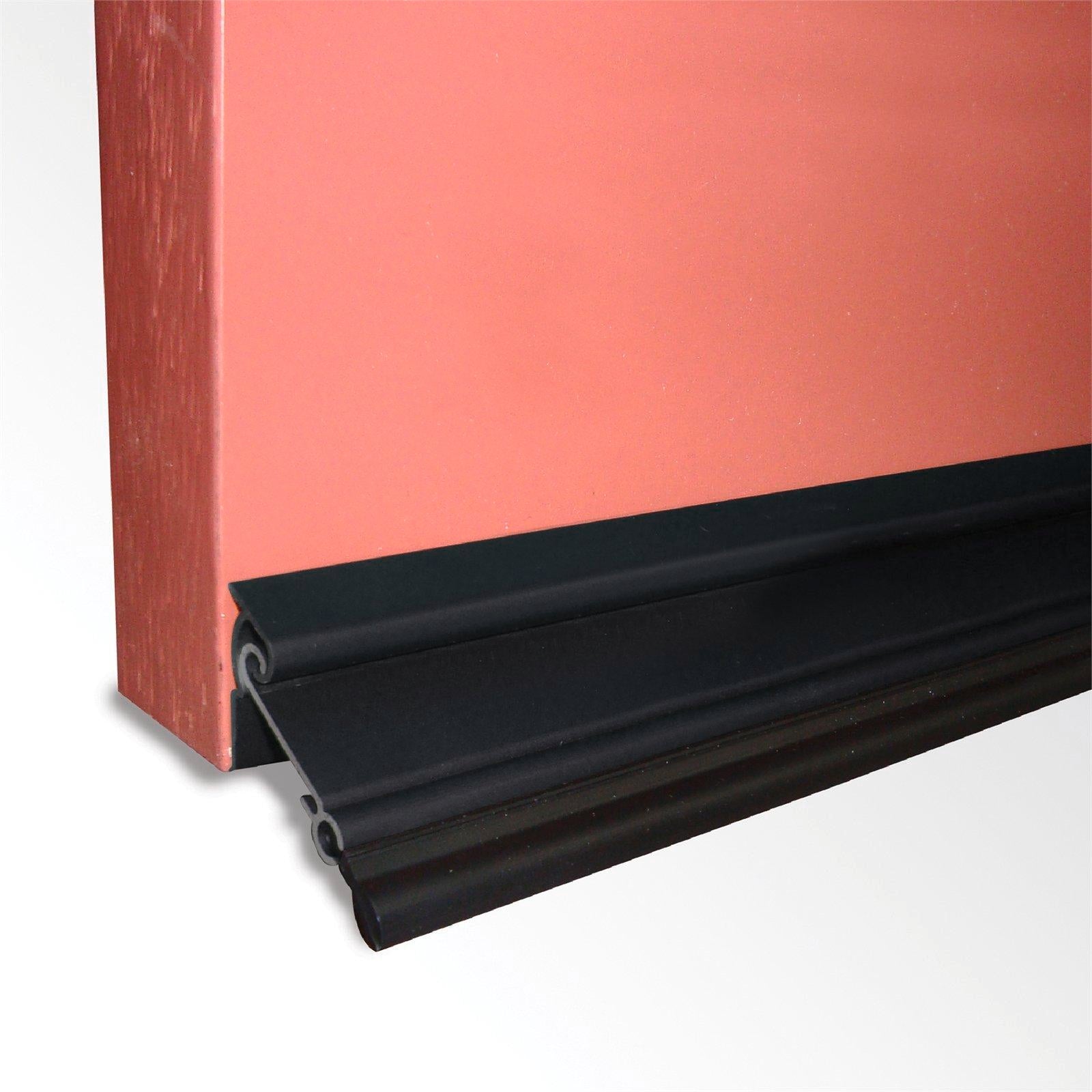 Moroday Black MDS11 Automatic Hinged Door Seal - Image 1 of 1