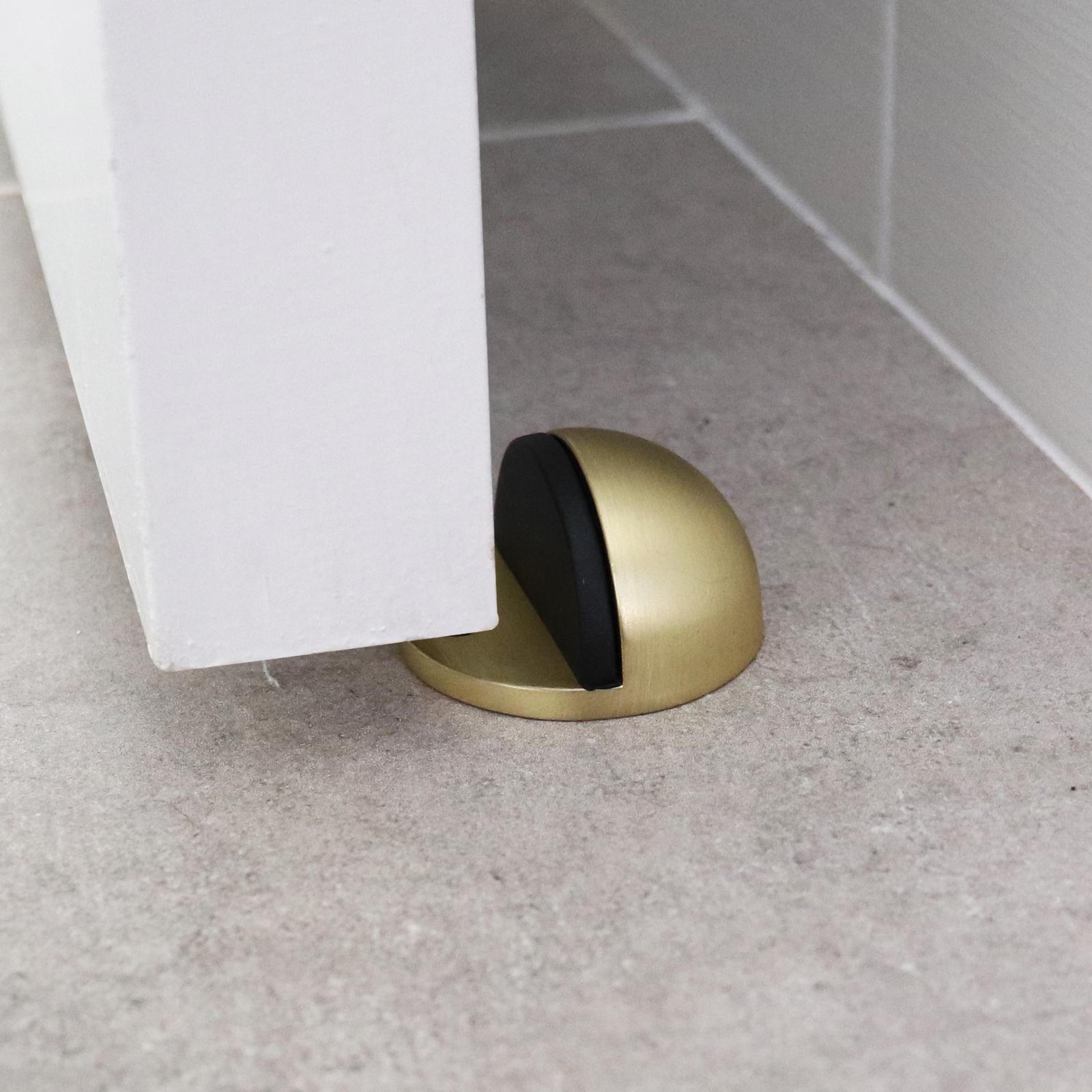 Adoored Black Short Half Moon Door Stop - Image 5 of 10
