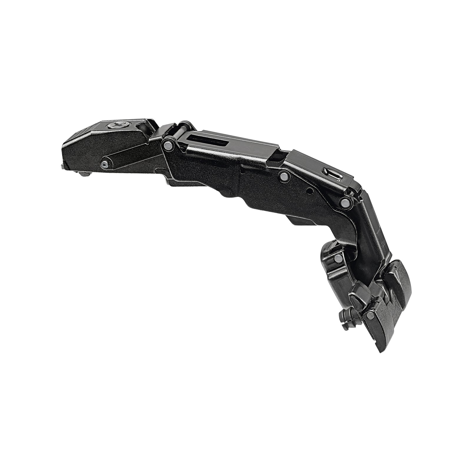 Blum 155° Unsprung 0-Protrusion Onyx Black Soft Close Cabinet Hinge - Image 1 of 2