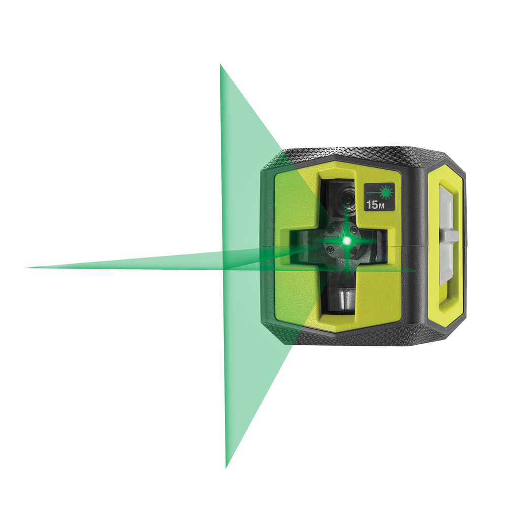 Ryobi 15m Green Cross Line Laser - Image 1 of 8