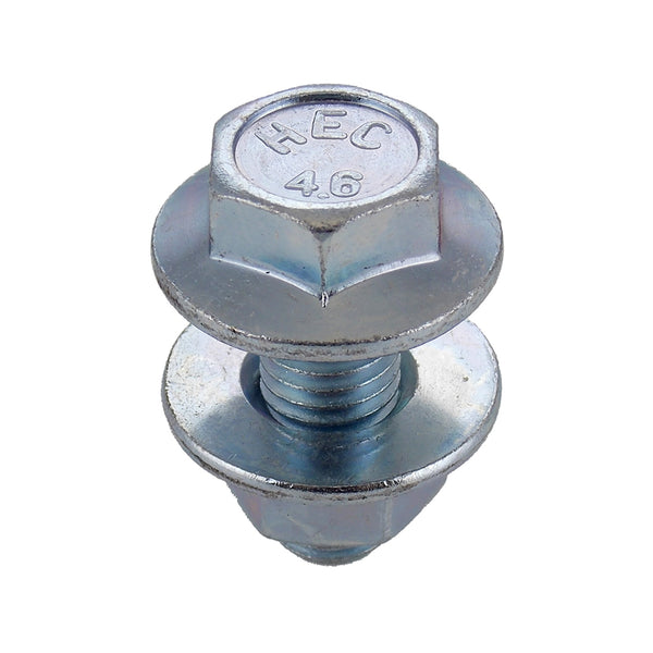 Hobson M12 x 30mm Flange 4.6 Zinc Plated Purlin Bolt