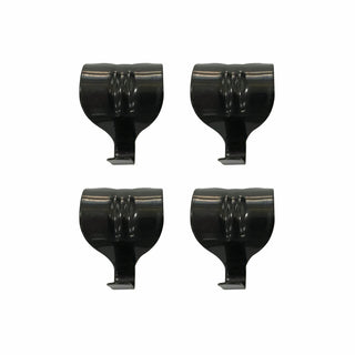 Everhang 10kg Black Picture Hanging Moulding Hook - 4 Pack