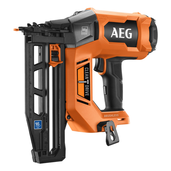 AEG 18V F-Rapid 16GA Straight C Brad Nailer - Skin Only