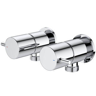 Caroma Chrome Lead Free Luna Lever Washing Machine Set