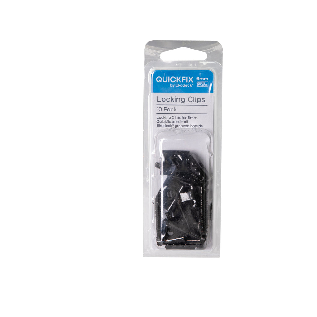 Quickfix For Ekodeck 6mm Locking Clips - 10 Pack - Image 1 of 4