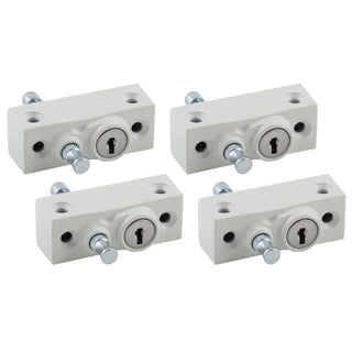 Ikonic White Multibolt Window Lock - 4 Pack