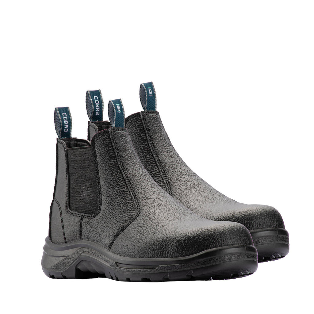 Bata Industrials Men's Black Cobra Bobcat Pull-On Safety Boot - UK Size 7 - Image 3 of 6