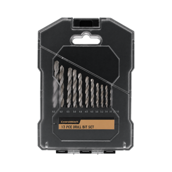 Craftright 13 Piece Drill Bit Set