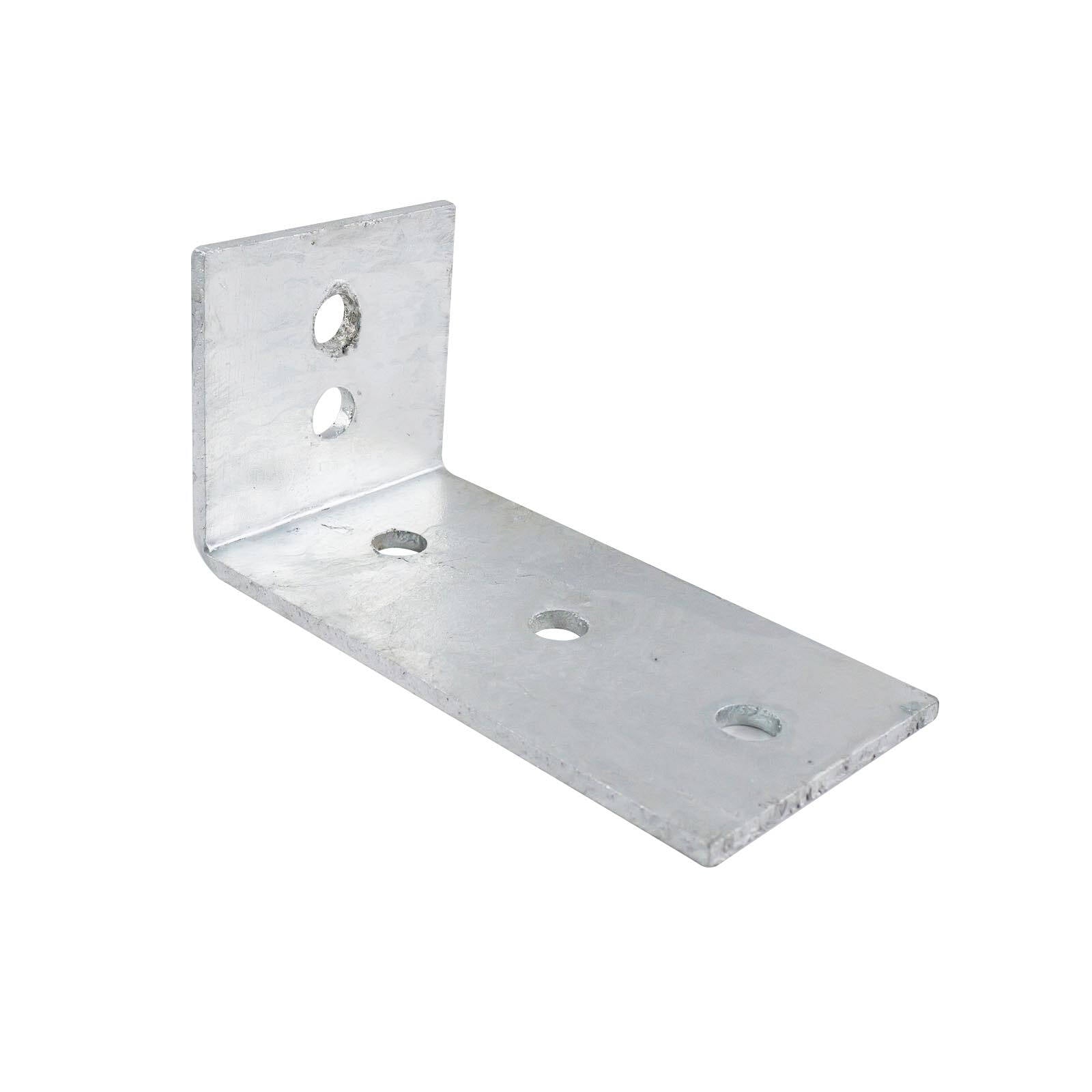 Carinya 75 x 150 x 75 x 5mm Hot Dipped Galvanised Reinforcing Angle Bracket - Image 1 of 8