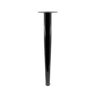 Adoored 400mm Black Nickel Tapered Metal Leg Furniture