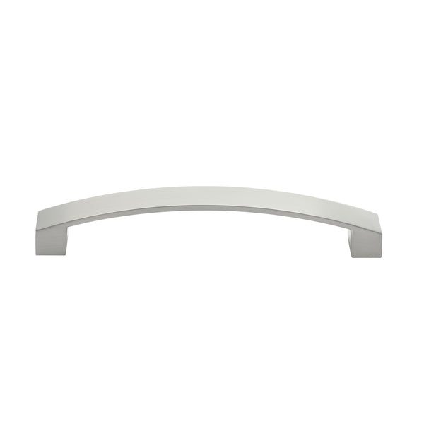 Prestige 128mm Brushed Nickel Flat Bow Handle - 128mm